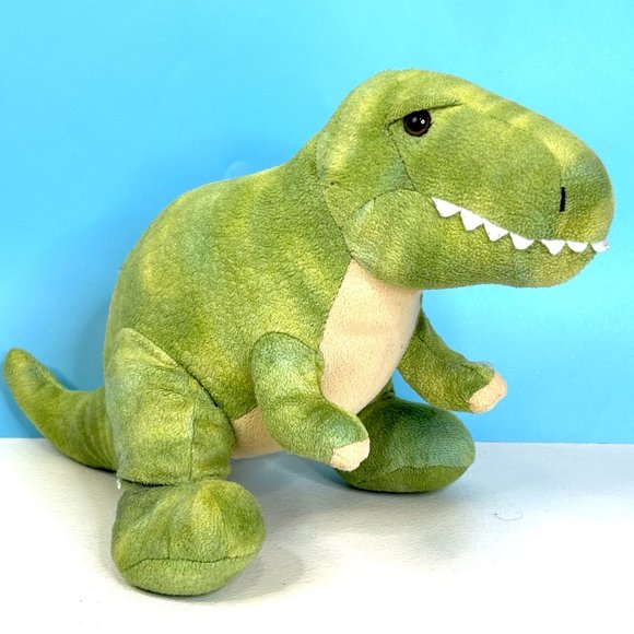Discovery Kids‎ Green Dino Dinosaur (17" Head to Tail) Plush Stuffed Animal Toy - Picture 1 of 5